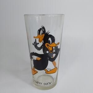 "Daffy Duck" Warner Brothers 5 inch 1973‎ Pepsi Collector Series Glass Cup